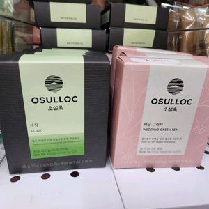 오설록 티백 균일가 세작 ,웨딩그린티