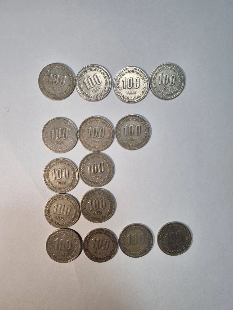 희귀동전 10원,50원,100원,500원 이미지