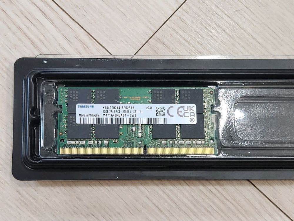 노트북 램 삼성 DDR4 32g PC4-3200AA 이미지