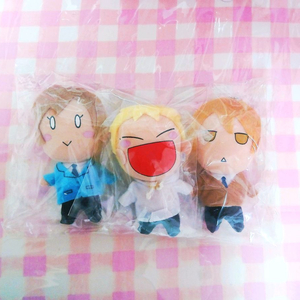 너와나 슌 치즈루 유키 누이구루미 마스코트 인형 키링