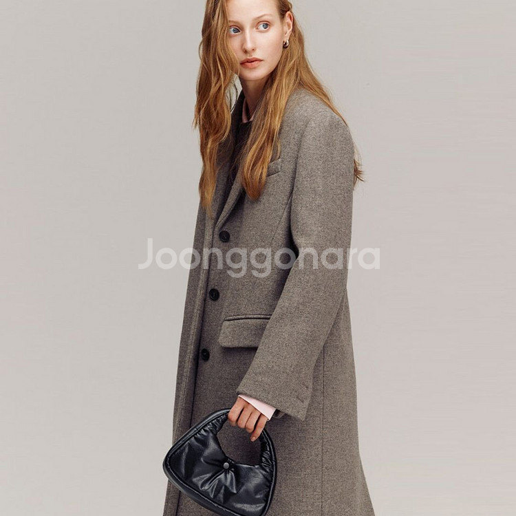 앤유(and you) 베를린 울 싱글코트 프리사이즈 새상품--2