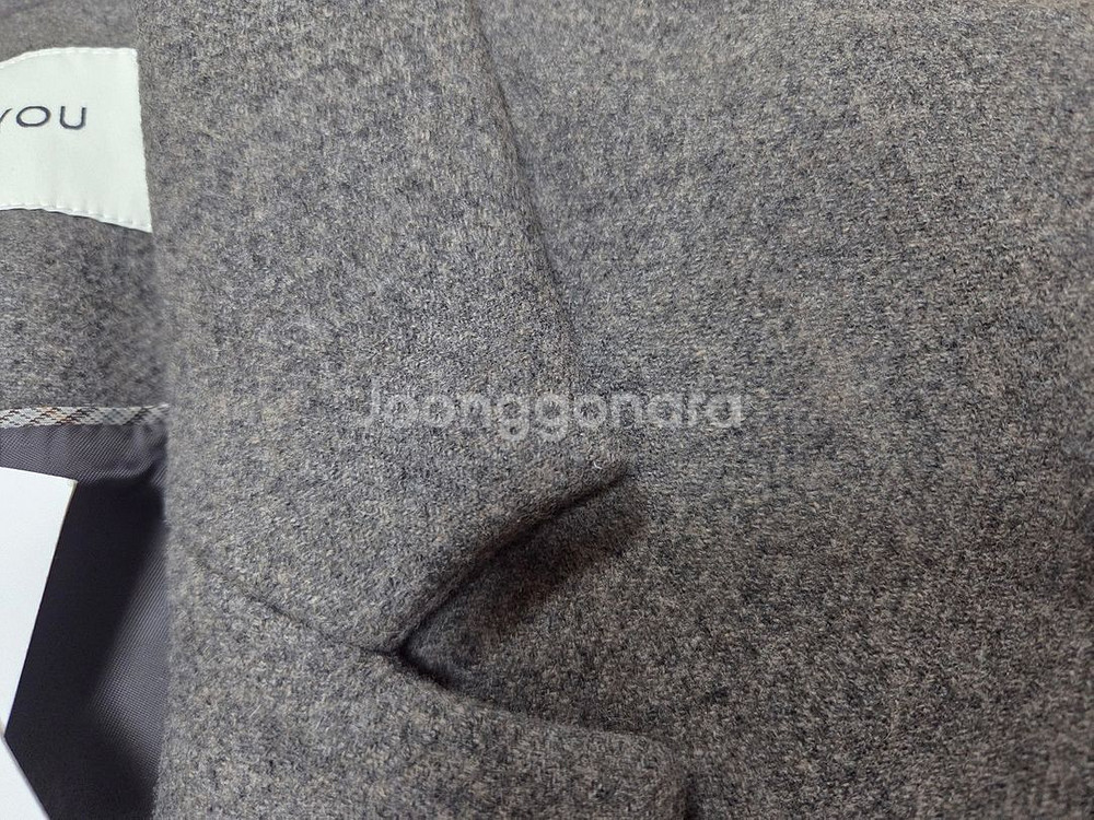 앤유(and you) 베를린 울 싱글코트 프리사이즈 새상품--6