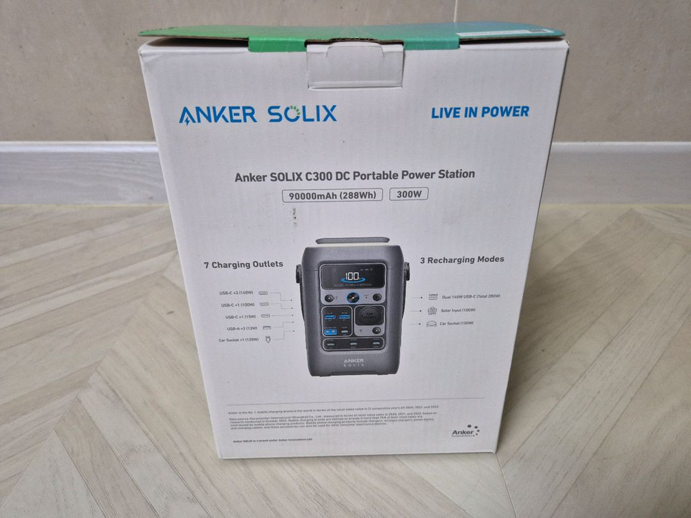 앤커 솔릭스 C300 DC 파워뱅크 미사용품--1