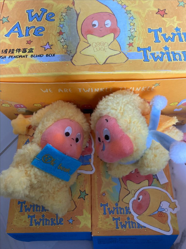 팝마트 반짝반짝 작은별 시리즈 인형 키링--1