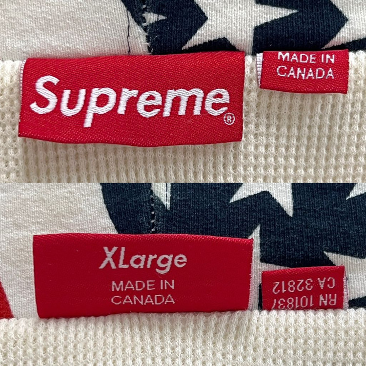 슈프림 14FW 3M 리플렉티브 성조기 써멀 후드집업 이미지