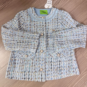 티파니 트위드자켓 145사이즈 새상품