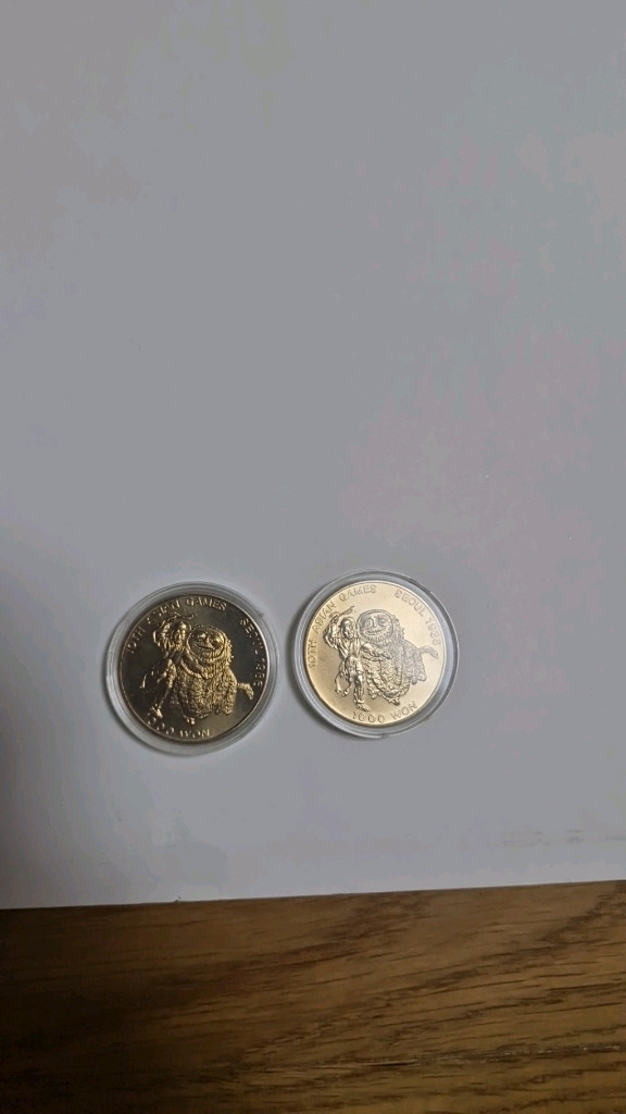 서울아시아경기대회 기념주화 1000원화 10장입 2롤--4