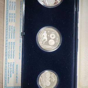 멕시코 은화 올림픽 기념 동전 세트