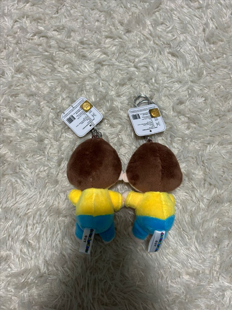 (새상품)짱구는못말려 맹구 인형키링2개 우정템--1