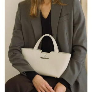 몽드몽드 time tote bag 타임 토트백 아이보리