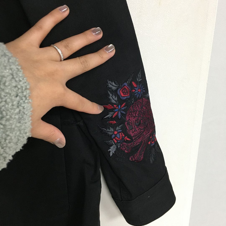 쟈딕앤볼테르 정품 블랙 야상 자켓 xs--2