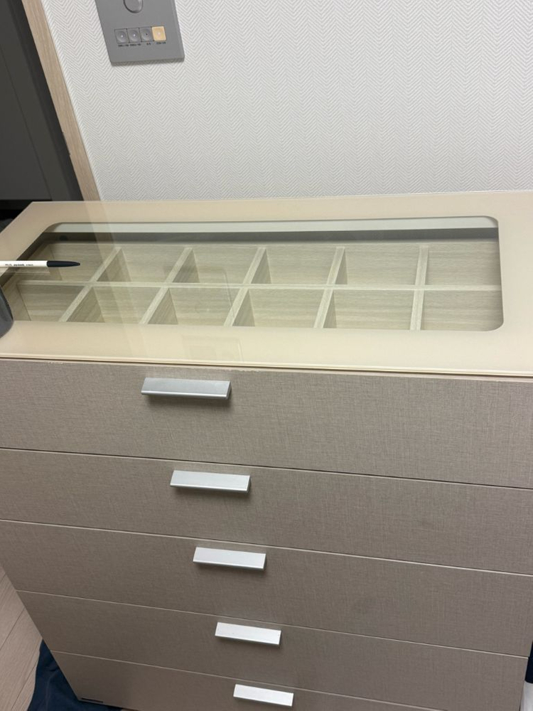 리바트 5단 아일랜드 서랍장 이미지