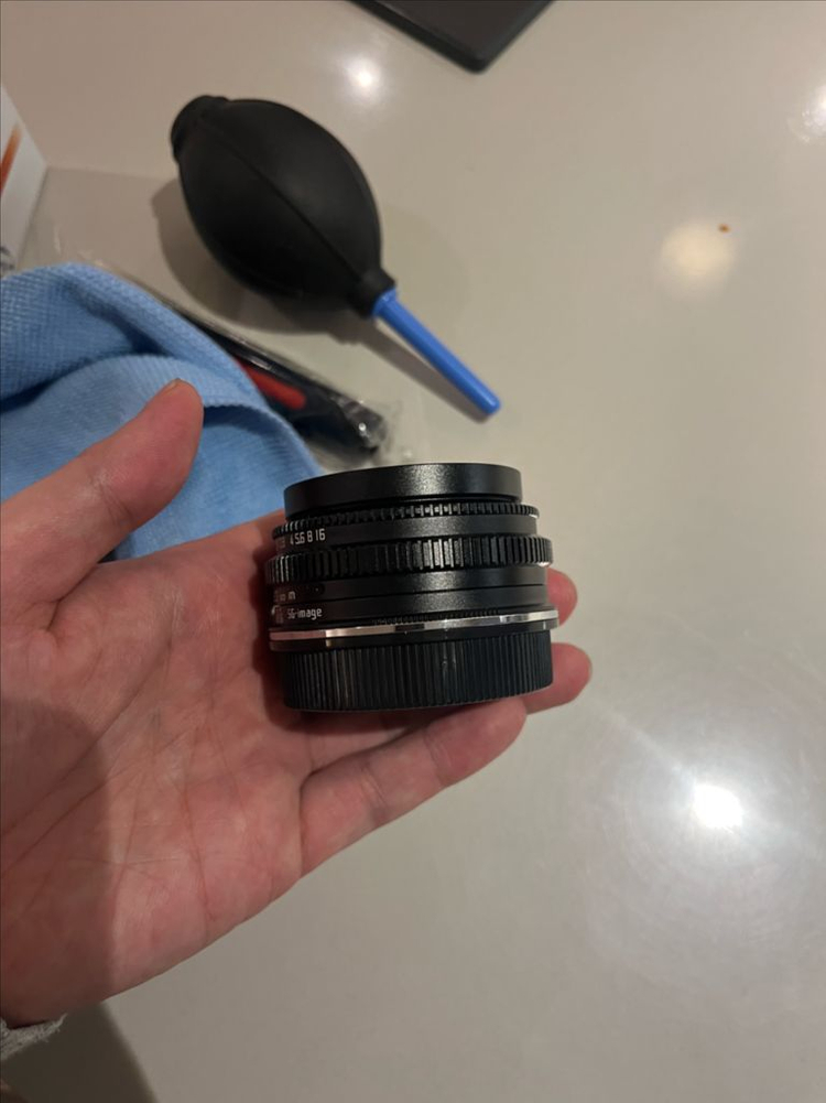 25mm f/1.7 렌즈 sgimage mf aps-c 7 artisans 이미지