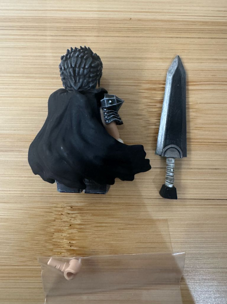 레고 커스텀 바바인더스트리 검은기사 가츠--1