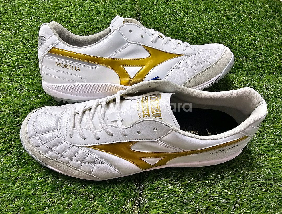 [새상품]미즈노 모렐리아 살라 JPN TF Bright Gold팩--2