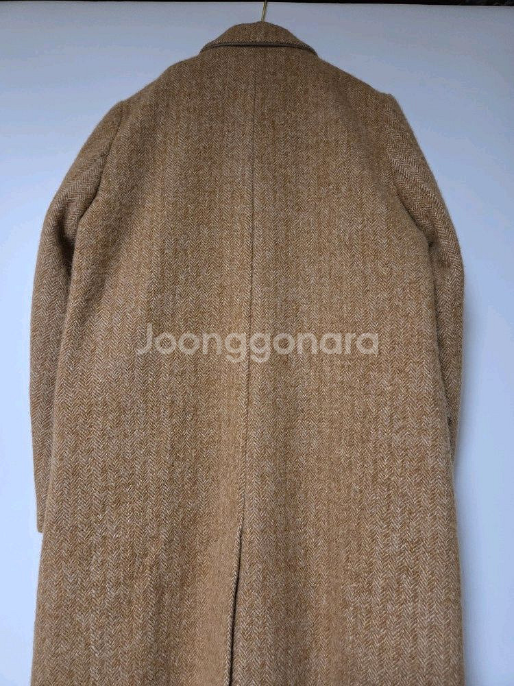 정가 150만원 이상! 이자벨 마랑 ISABEL MARANT 알파카 블렌드 헤링본 롱 코트 (38)--6