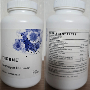 [미개봉 제품] 쏜리서치 뉴트리언트 조인트 서포트 캡슐 240정