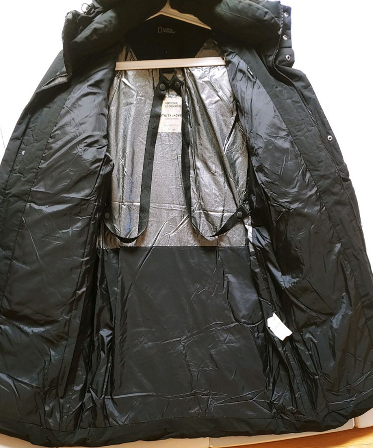 [L] 내셔널 지오그래픽 롱패딩 점퍼 블랙1465 이미지