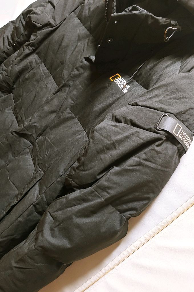 [L] 내셔널 지오그래픽 롱패딩 점퍼 블랙1465 이미지