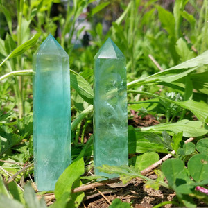 영롱한 플로라이트 원석 크리스탈 촬영소품 1pc