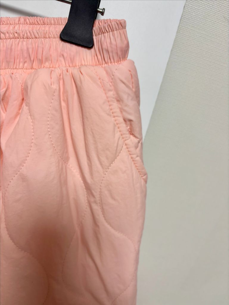 새제품)밑단 뽀글이 후리스 패딩 바지 팝니다--2