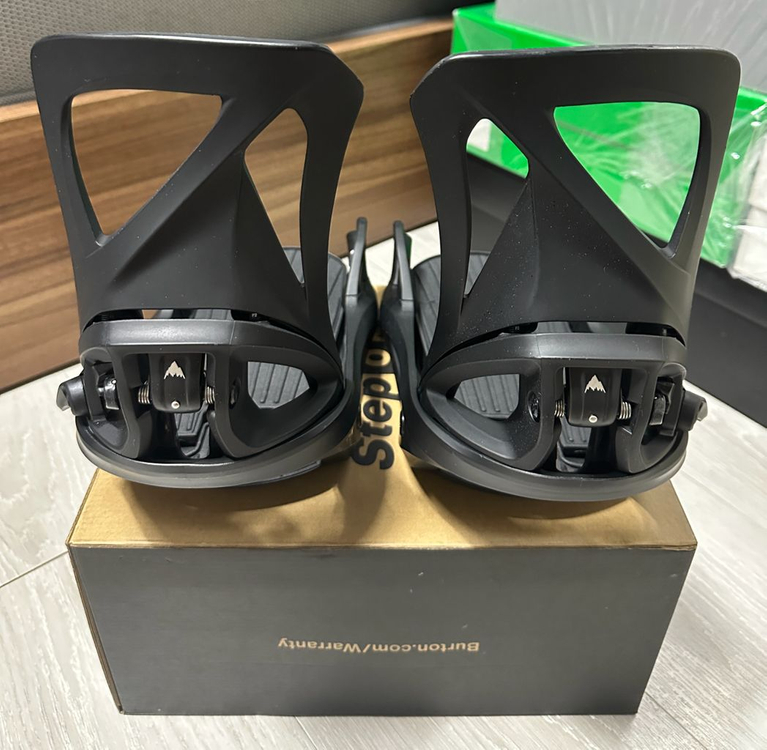 버튼 스텝온 바인딩 블랙 우먼스 M--2