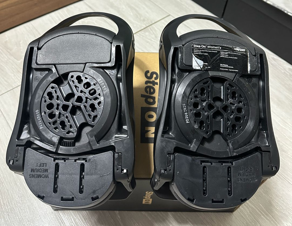 버튼 스텝온 바인딩 블랙 우먼스 M--5