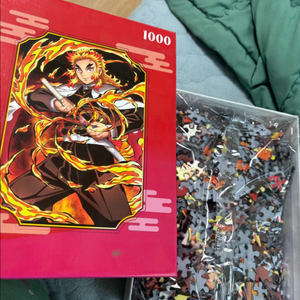 귀멸의칼날 렌고쿠 1000피스 퍼즐 이미지