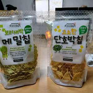 대도매집 보리새싹 메밀칩 / 단호박칩