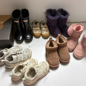 어그, 뉴발란스, 자라, 노베스타, 헌터 등 키즈 신발