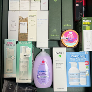 화장품 정리중 10,000원 올영 올리브영 일리윤 민트리 클리오 스킨1004 일소 두잉왓 포뷰트 트리헛 파티온 이미지