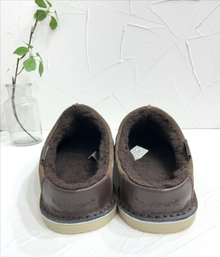 [베어파우] 새상품 품절 인기컬러 남자 양모 털슬리퍼 270--5