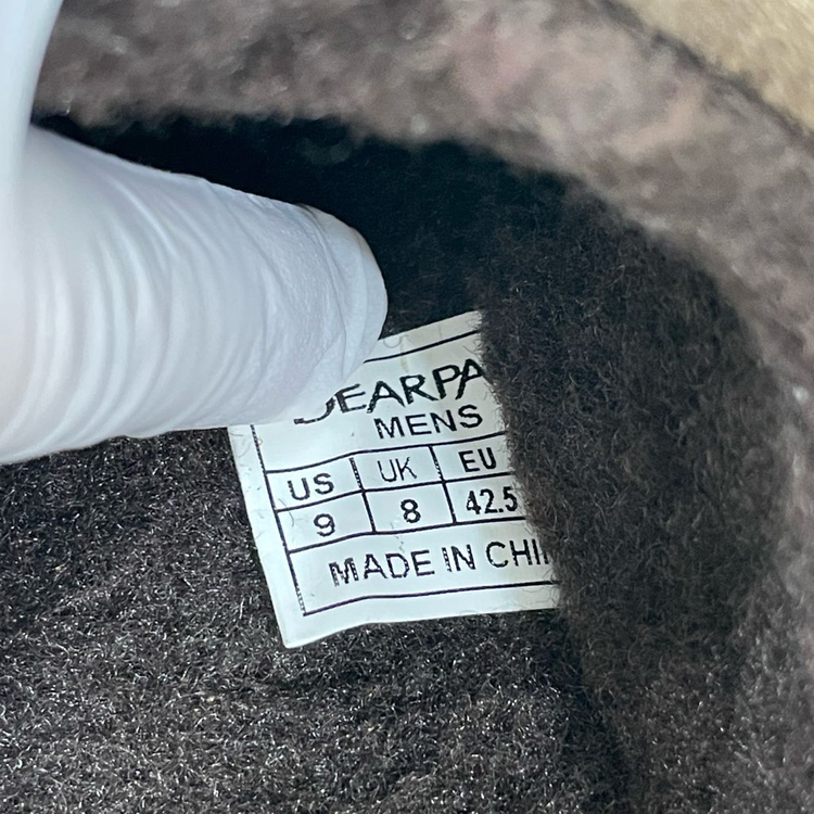 [베어파우] 새상품 품절 인기컬러 남자 양모 털슬리퍼 270--8