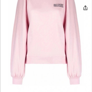 가니 퍼프 소매 스웨트셔츠 XL 새상품