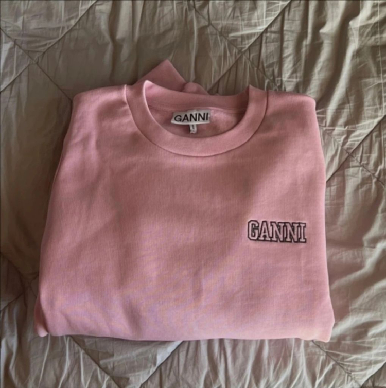 가니 퍼프 소매 스웨트셔츠 XL 새상품--1