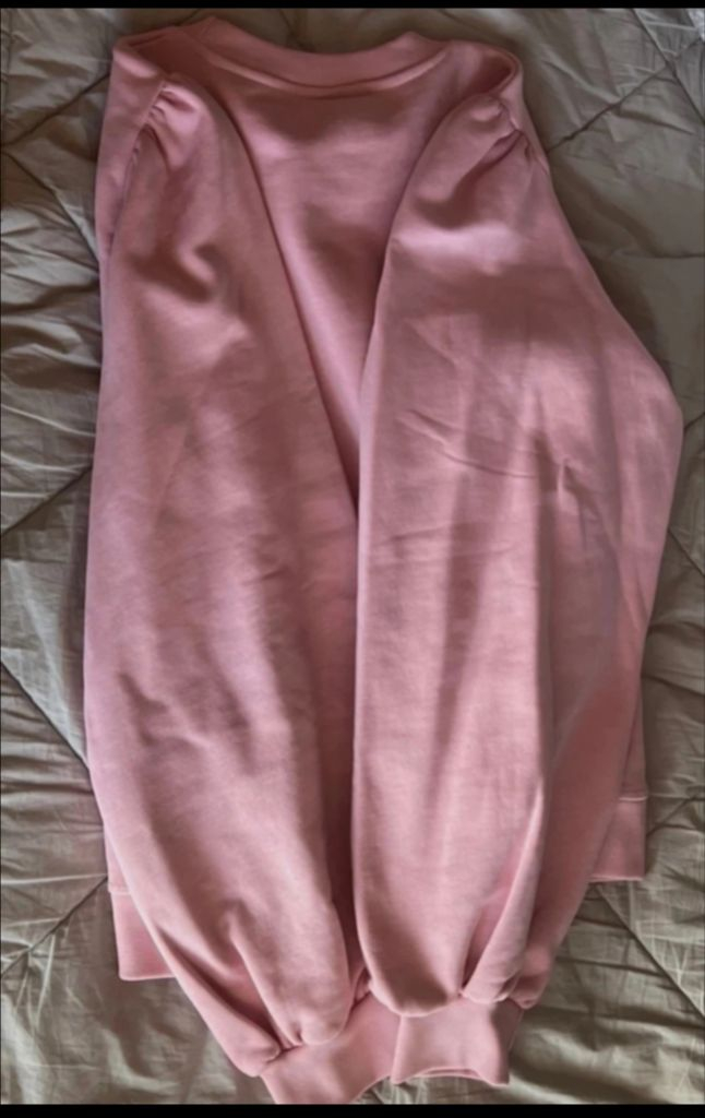 가니 퍼프 소매 스웨트셔츠 XL 새상품--2