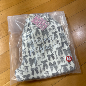 프레젠트프로젝트 코듀로이 리본 그레이 단종 고쟁이 M (새상품)