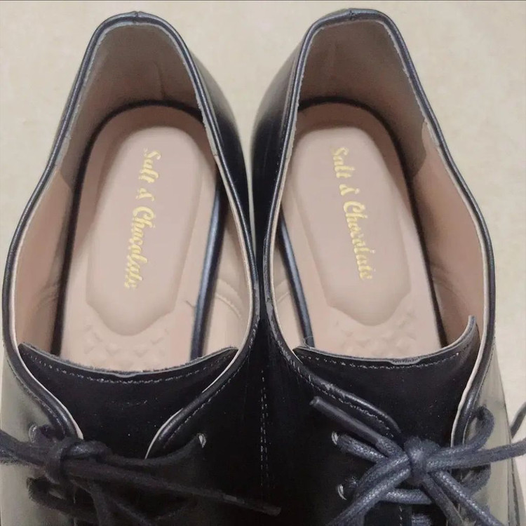 솔트앤초콜릿 옥스퍼드화 235 (블랙+베이지 일괄)--1