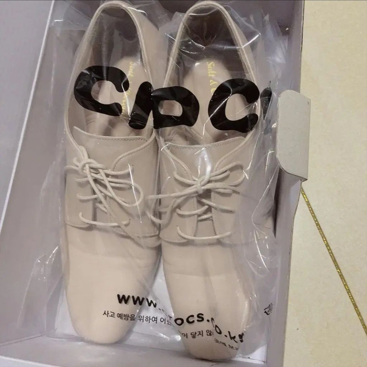 솔트앤초콜릿 옥스퍼드화 235 (블랙+베이지 일괄)--2