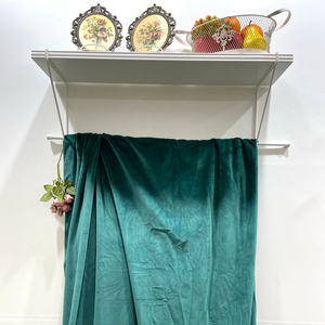 주문제작 에메랄드 그린컬러 벨벳커튼 260*236 1장