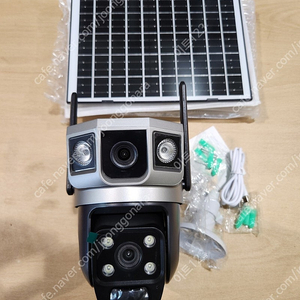 무선 태양광 CCTV 파손 도난방지 카메라 새제품