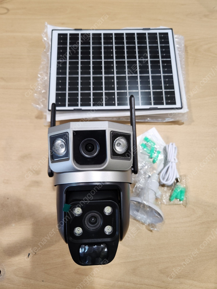 무선 태양광 CCTV 파손 도난방지 카메라 새제품--1