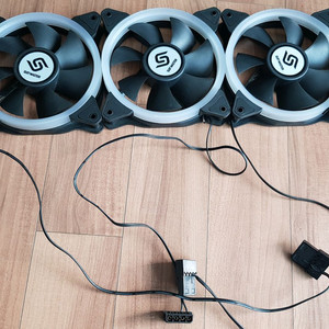 앱코 SUITMASTER 120mm 쿨링팬 3개