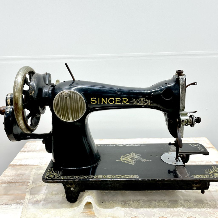 [1953년] 멋스러운 빈티지 엔틱 Singer 싱거 미싱 인테리어 소품--1