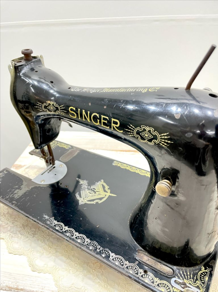 [1953년] 멋스러운 빈티지 엔틱 Singer 싱거 미싱 인테리어 소품--7
