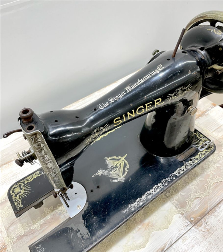 [1953년] 멋스러운 빈티지 엔틱 Singer 싱거 미싱 인테리어 소품--9
