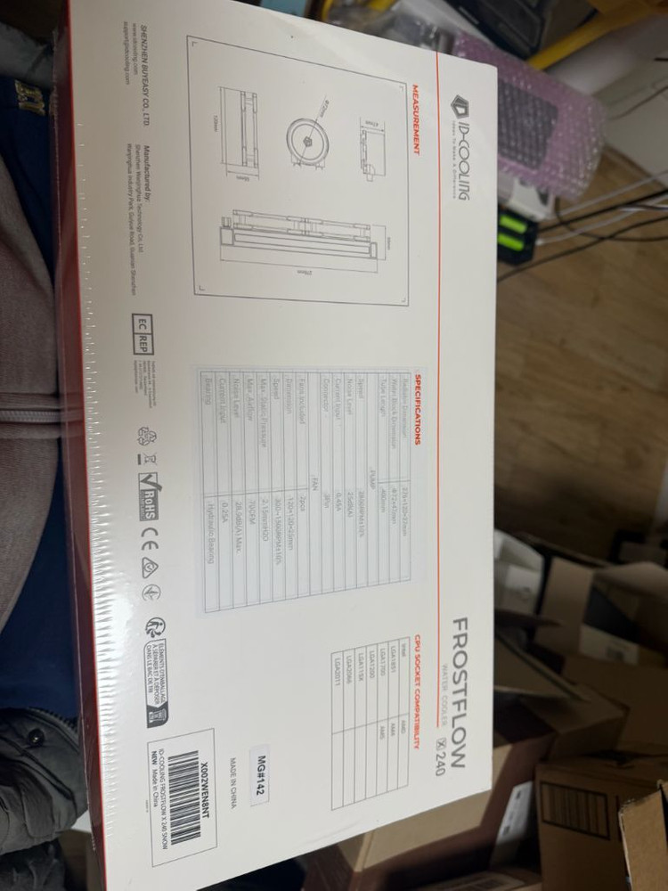 ID-COOLING Frostflow X240 수냉쿨러 이미지