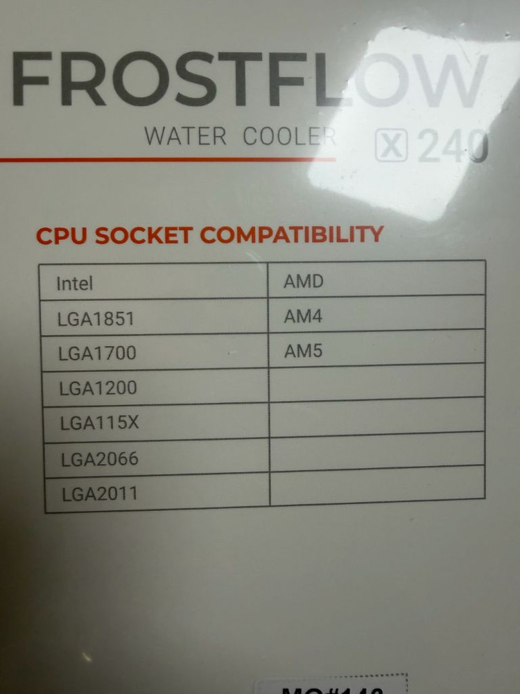 ID-COOLING Frostflow X240 수냉쿨러 이미지