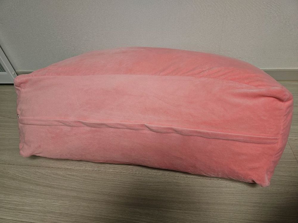 스폰지밥 뚱이 등쿠션 삼각쿠션 뚱이쿠션 침대쿠션--5