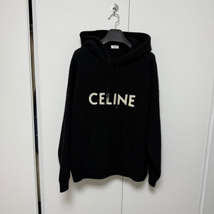 [L사이즈]셀린느 리브드 울 니트 후드티 이미지